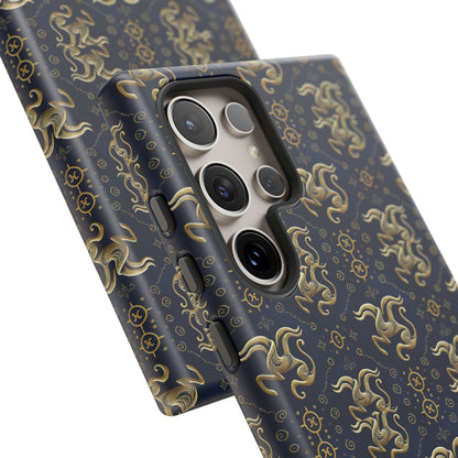 Tough Cases, Aquarius, Zodiac v2, Metal Pattern