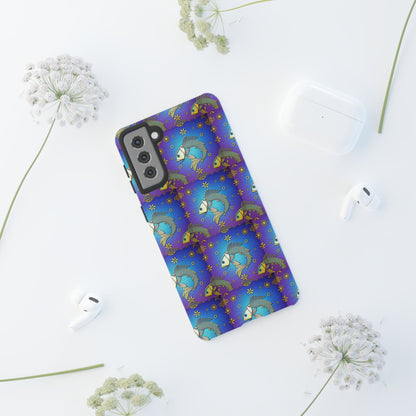 Tough Cases, Pisces, Zodiac v2, Metal Pattern