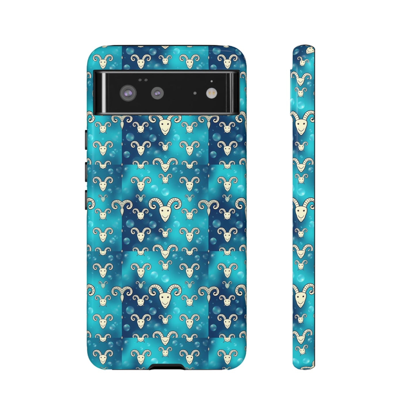 Tough Cases, Aries, Zodiac v1, Bubble Pattern