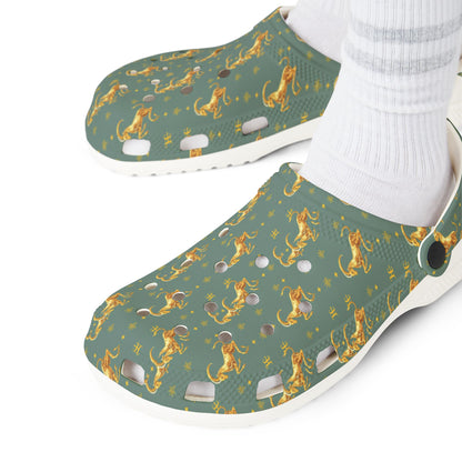 EVA Foam Rubber Shoes, (AOP), Capricorn, Zodiac v1, Pattern
