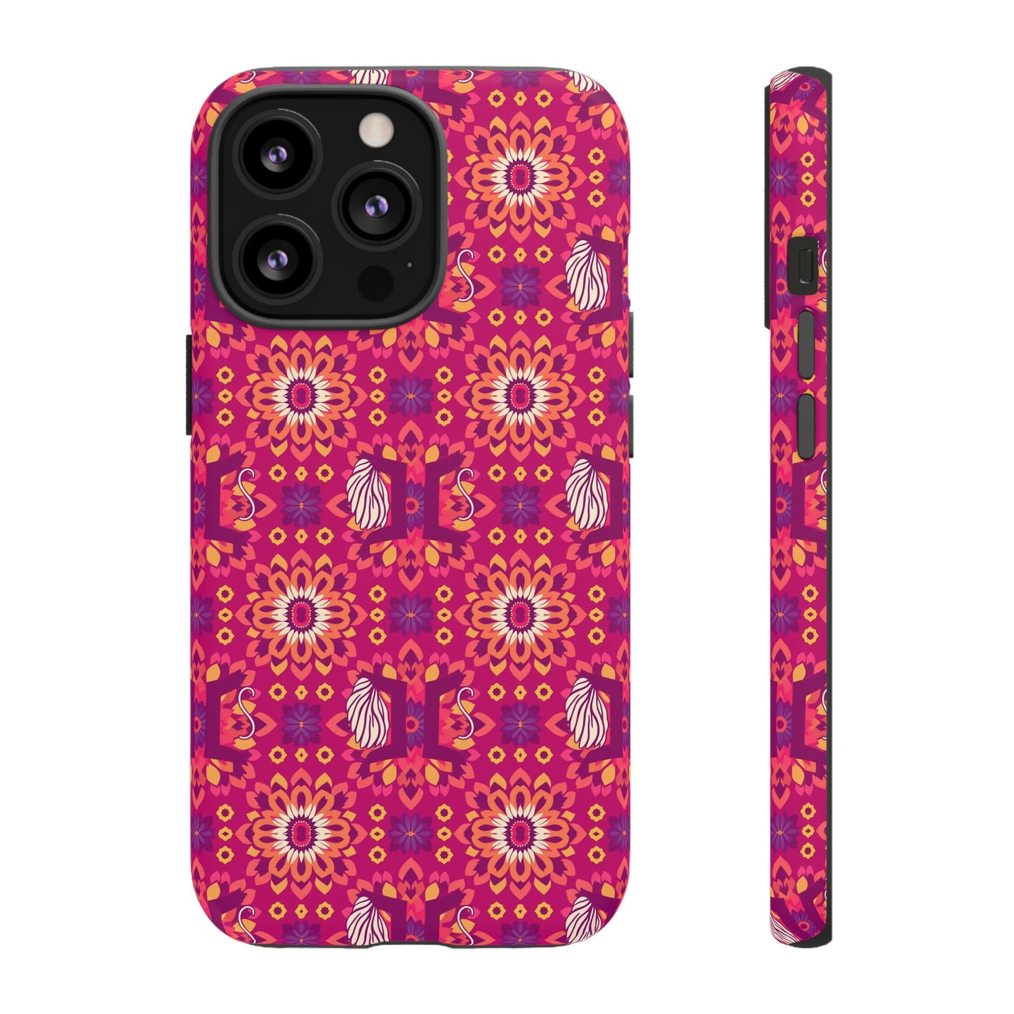Tough Cases, Gemini, Zodiac v1, Flower Pattern