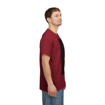 Unisex Heavy Cotton T-Shirt, Capricorn God, Zodiac Design