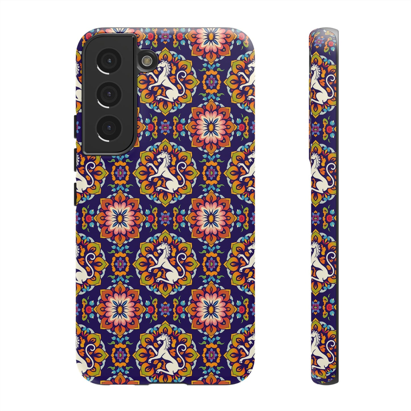 Tough Cases, Virgo, Zodiac v3, Flower Pattern