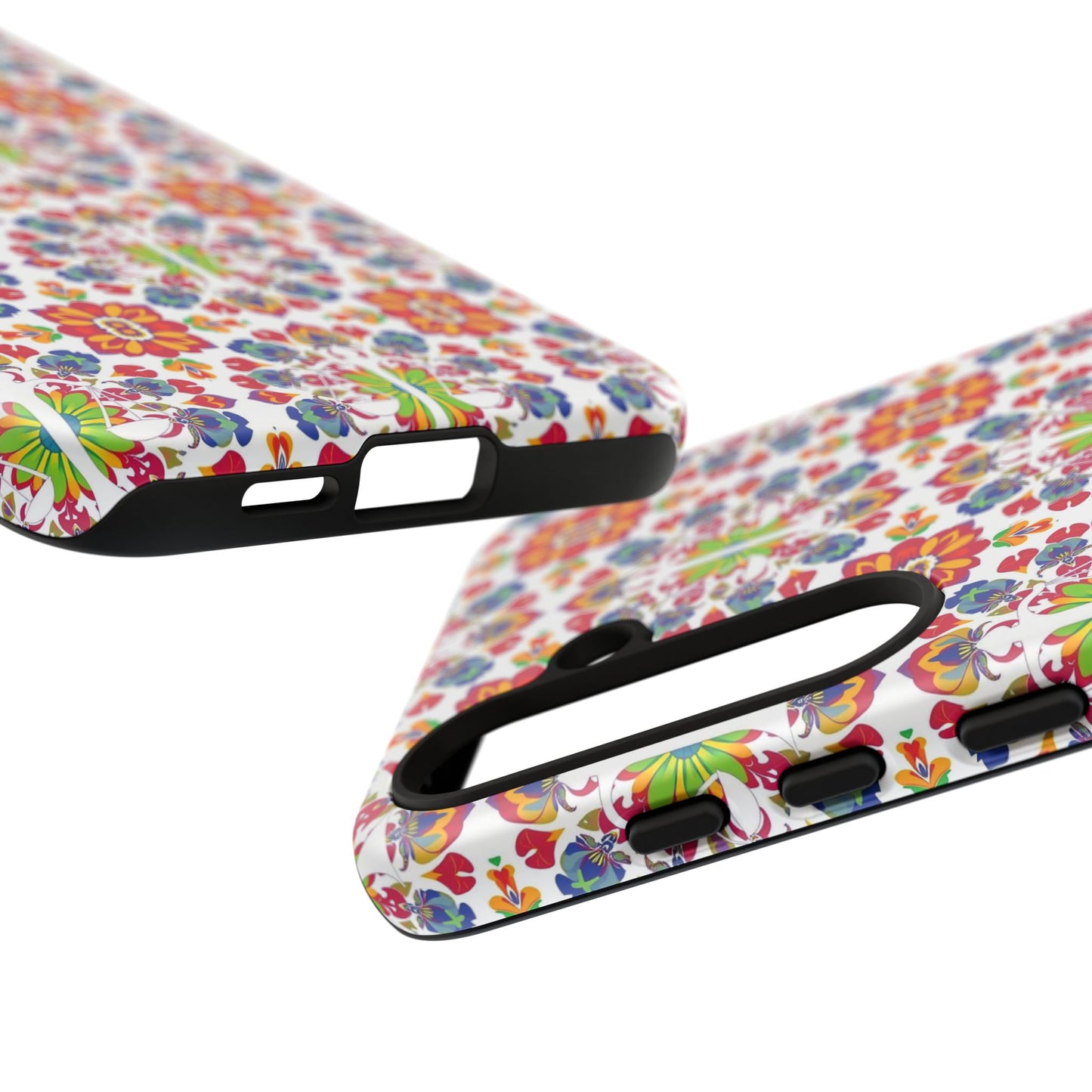 Tough Cases, Libra, Zodiac v1, Flower Pattern