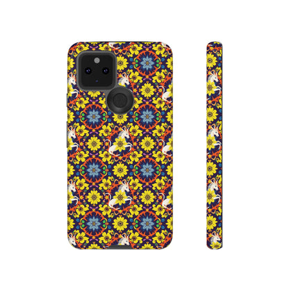 Tough Cases, Aquarius, Zodiac v3, Flower Pattern