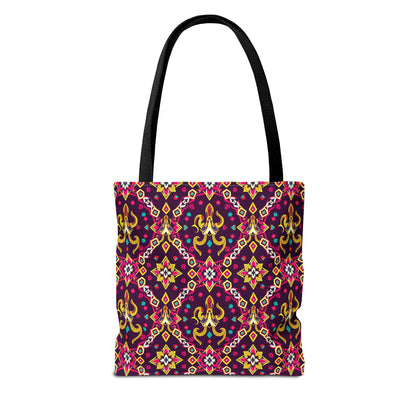 Tote Bag (AOP), Capricorn, Zodiac, Jewel Pattern