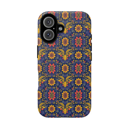 Tough Cases, Taurus, Zodiac v3, Flower Pattern