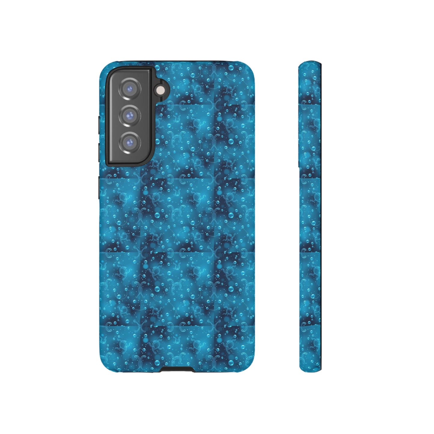 Tough Cases, Aquarius, Zodiac v3, Bubble Pattern