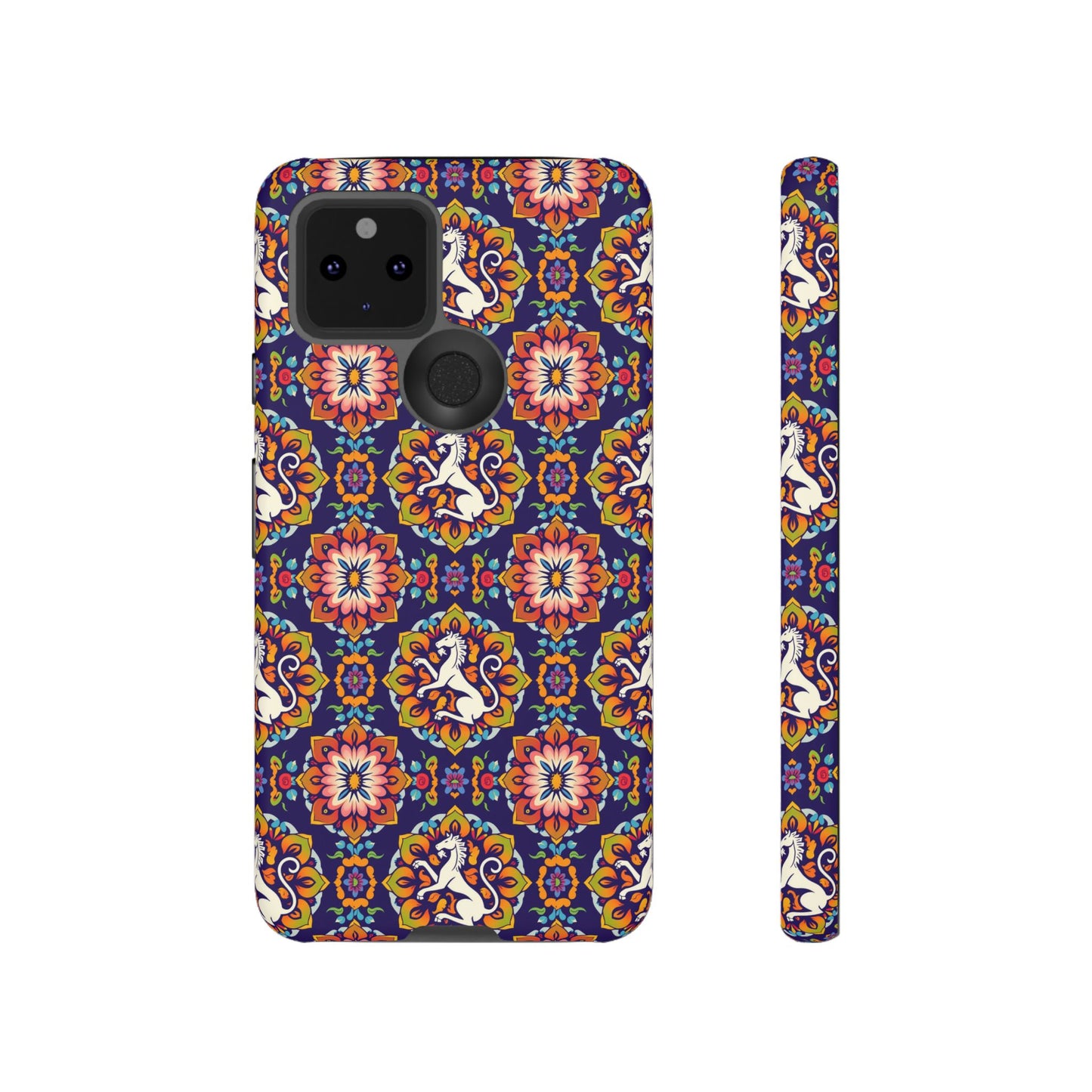 Tough Cases, Virgo, Zodiac v3, Flower Pattern