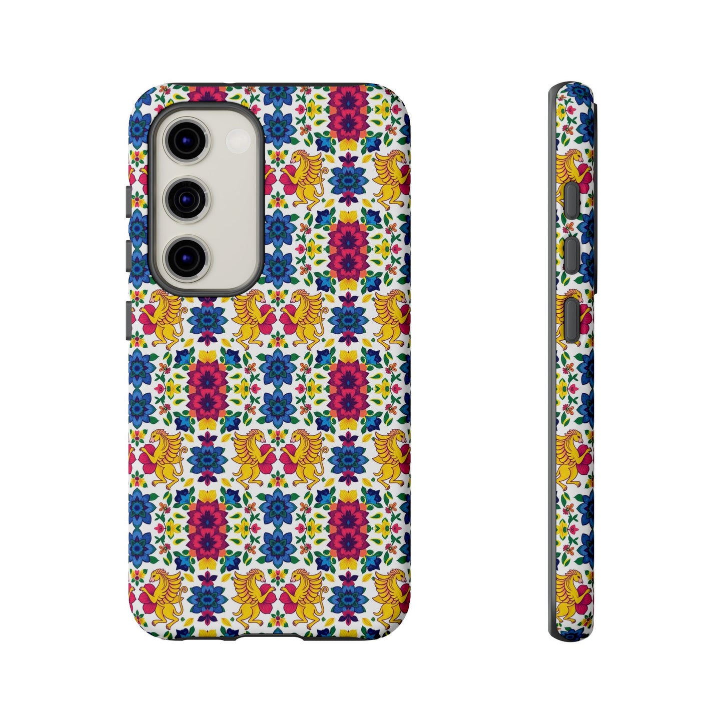 Tough Cases, Gemini, Zodiac, Flower Pattern
