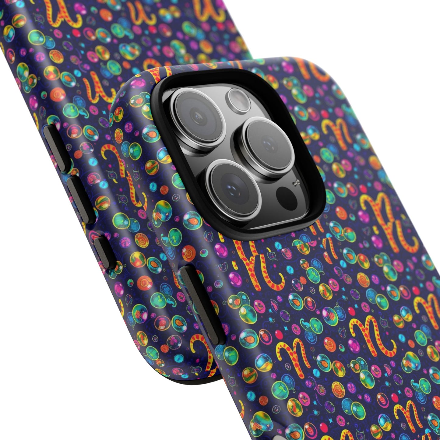 Tough Cases, Aquarius, Zodiac, Bubble Pattern