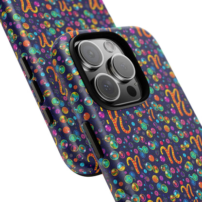 Tough Cases, Aquarius, Zodiac, Bubble Pattern