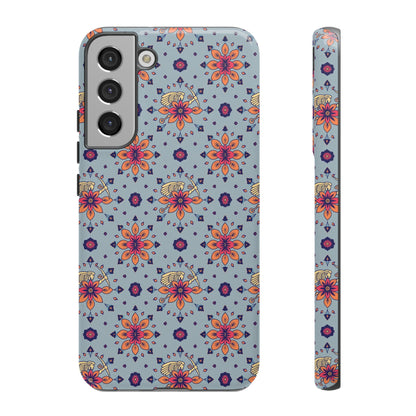 Tough Cases, Sagittarius, Zodiac v3, Flower Pattern