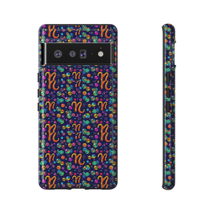 Tough Cases, Aquarius, Zodiac, Bubble Pattern