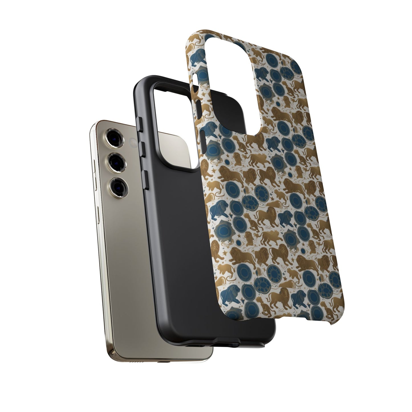 Tough Cases, Leo, Zodiac v2, Metal Pattern