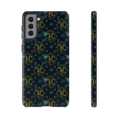 Tough Cases, Aquarius, Zodiac v2, Bubble Pattern