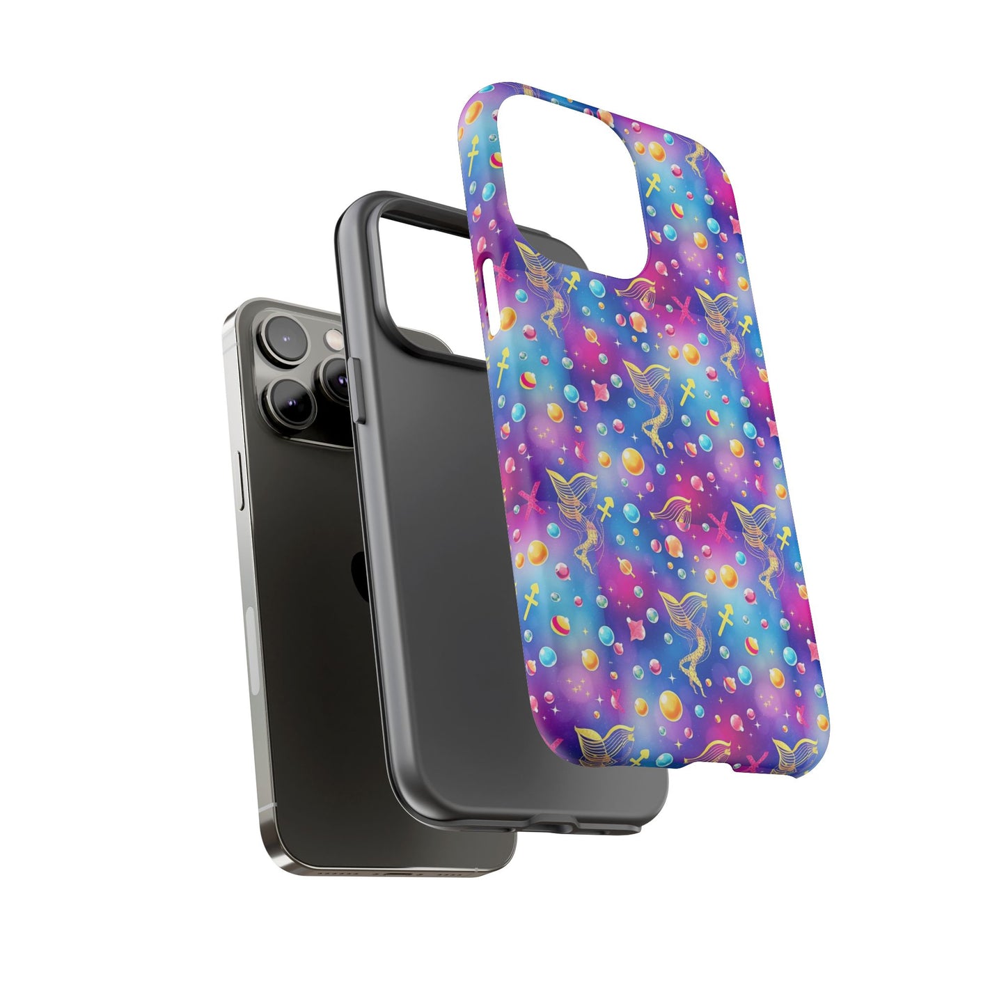 Tough Cases, Sagittarius, Zodiac v3, Bubble Pattern