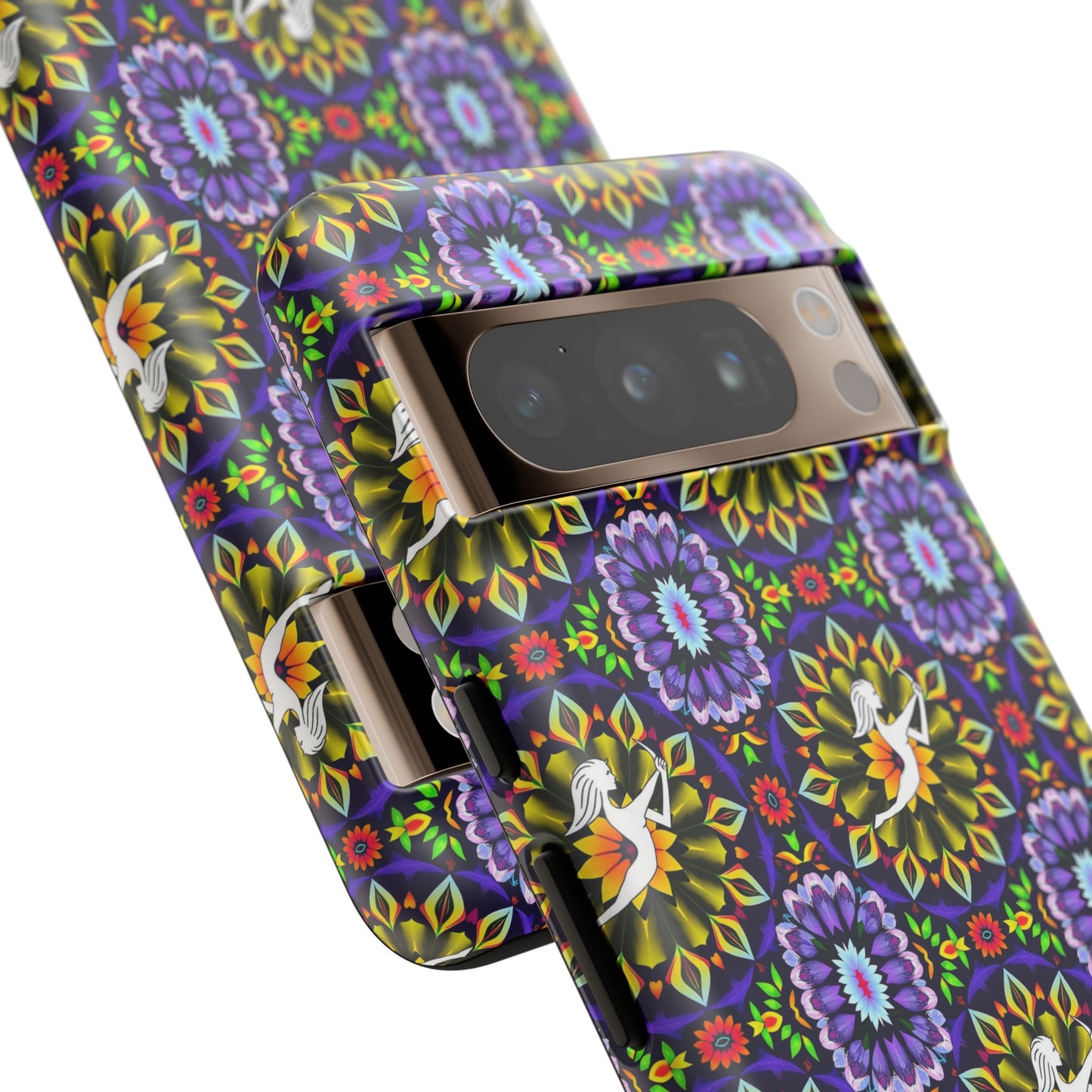 Tough Cases, Sagittarius, Zodiac v1, Flower Pattern