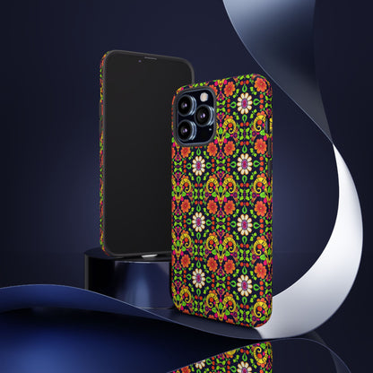 Tough Cases, Aries, Zodiac v4, Flower Pattern