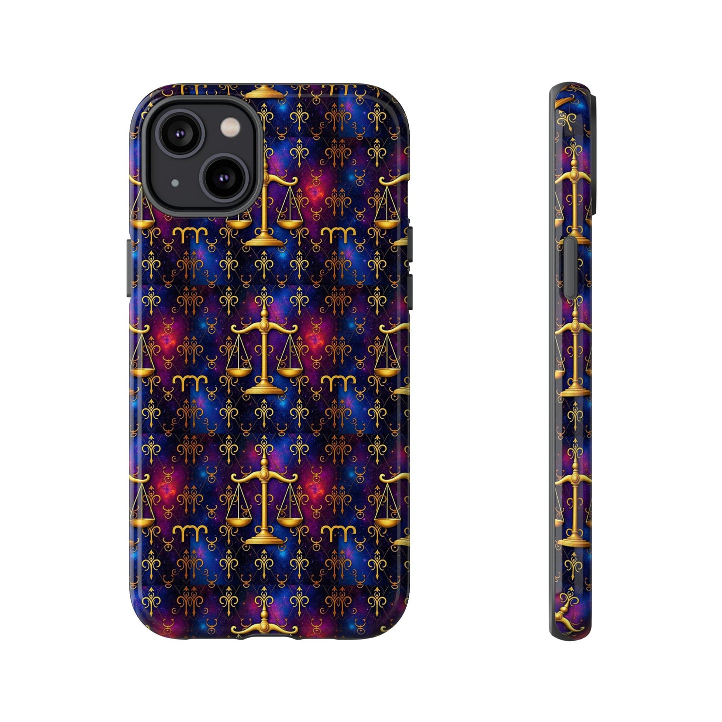 Tough Cases, Libra, Zodiac v2, Metal Pattern