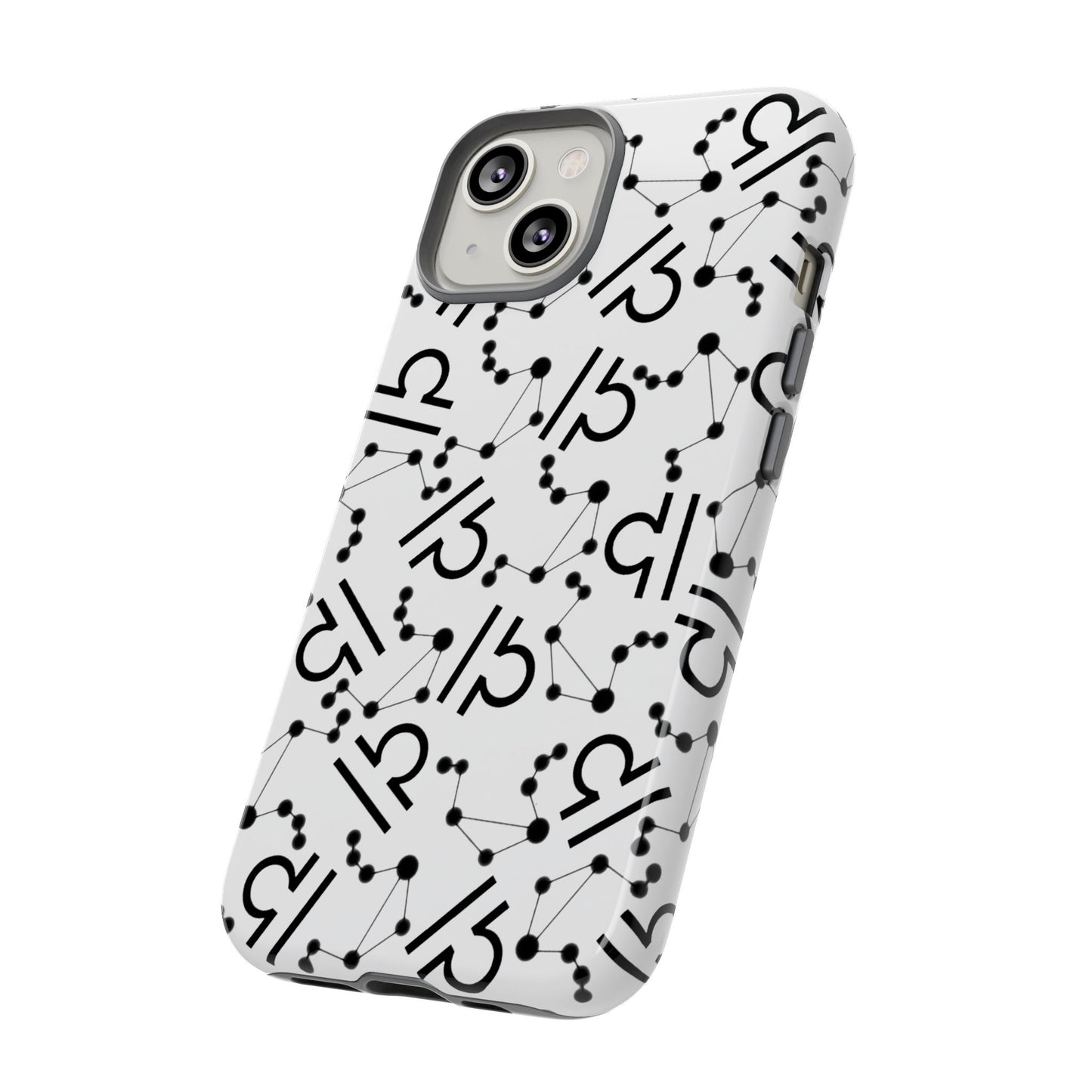 Tough Cases with the Libra Zodiac sign for iPhone, Samsung Galaxy, and Google Pixel devices