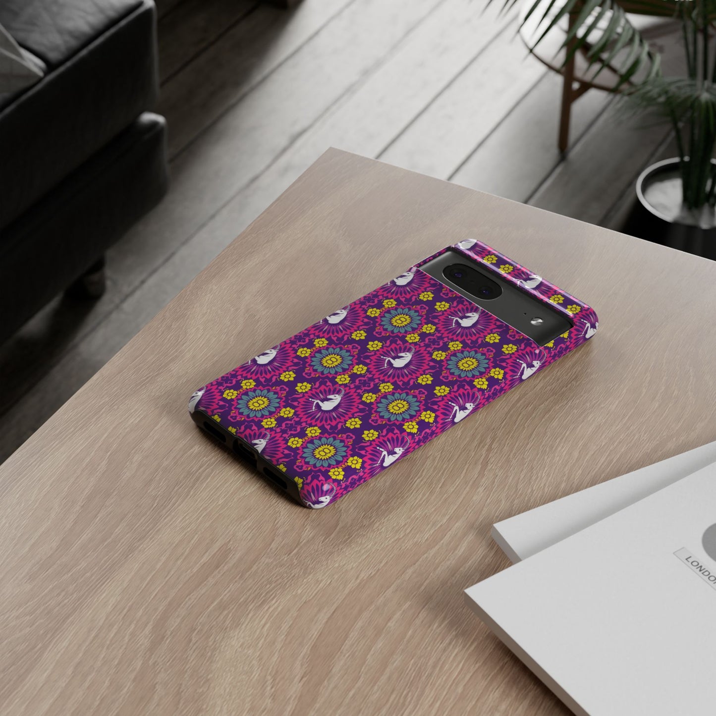 Tough Cases, Capricorn, Zodiac, Flower Pattern