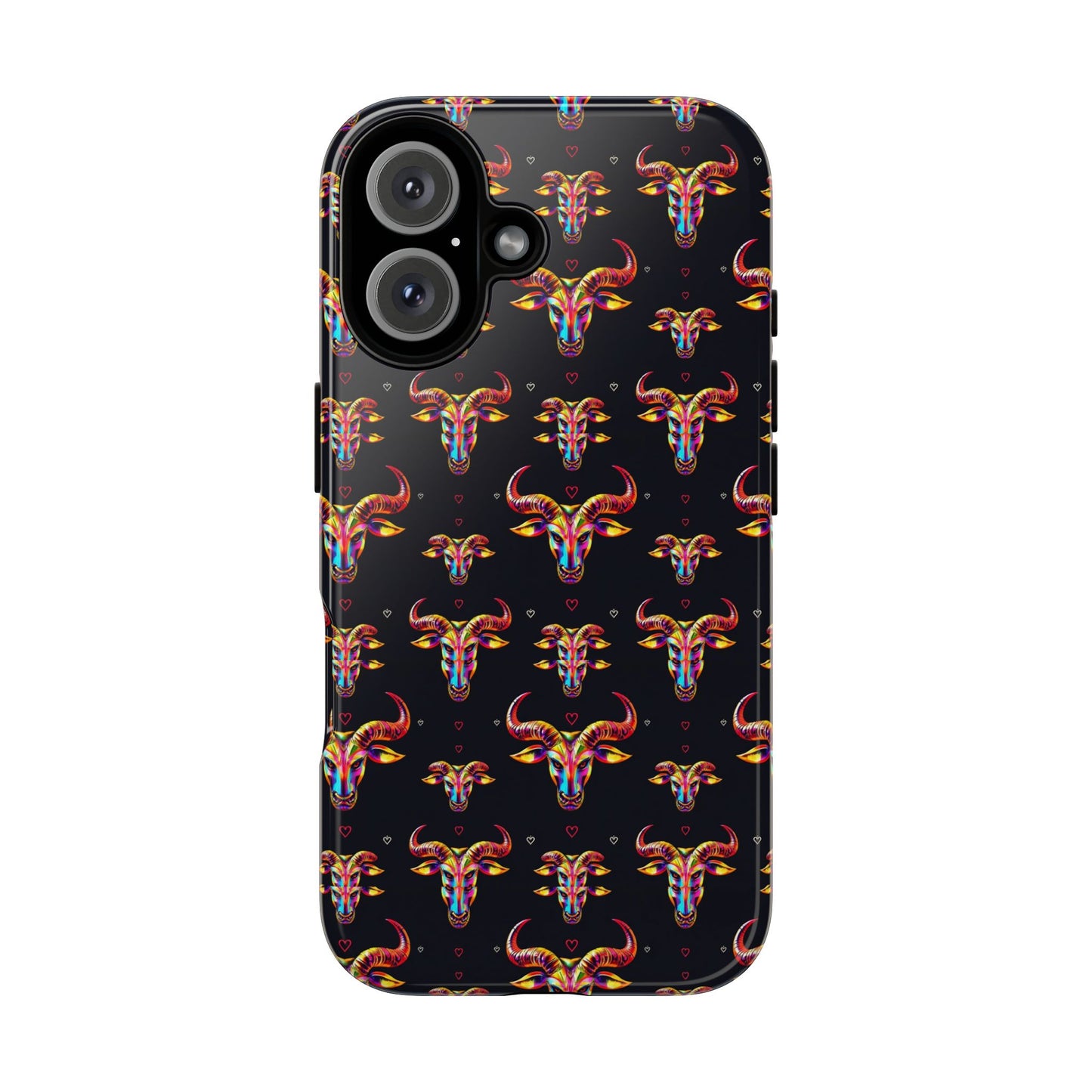 Tough Cases, Taurus, Zodiac, Metal Pattern