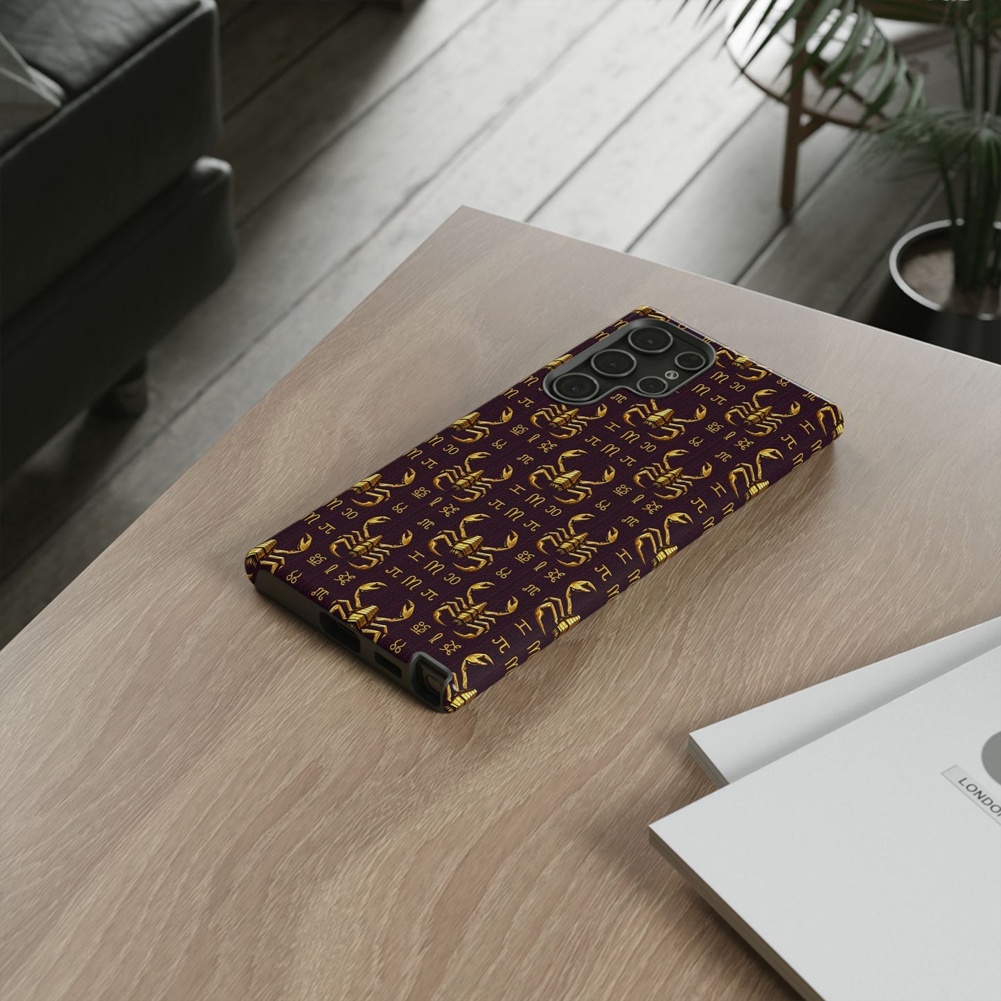 Tough Cases, Scorpio, Zodiac v2, Metal Pattern