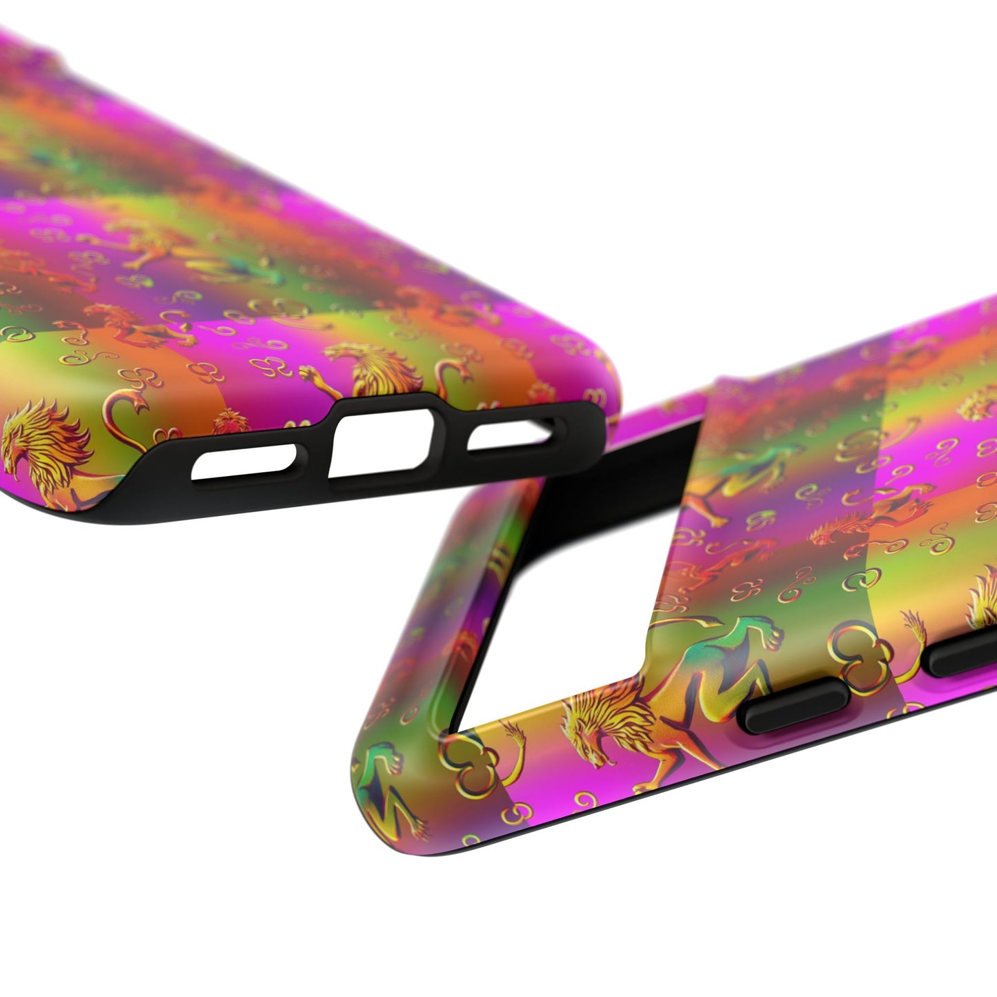 Tough Cases, Leo, Zodiac v1, Metal Pattern