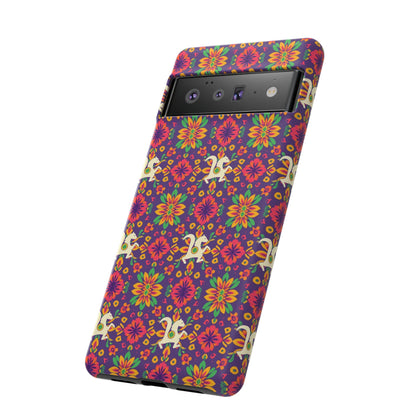 Tough Cases, Aquarius, Zodiac v1, Flower Pattern