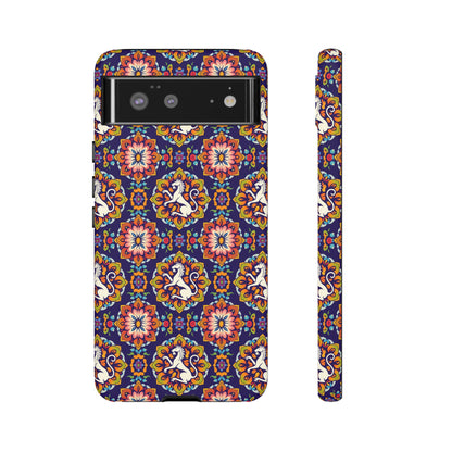 Tough Cases, Virgo, Zodiac v3, Flower Pattern