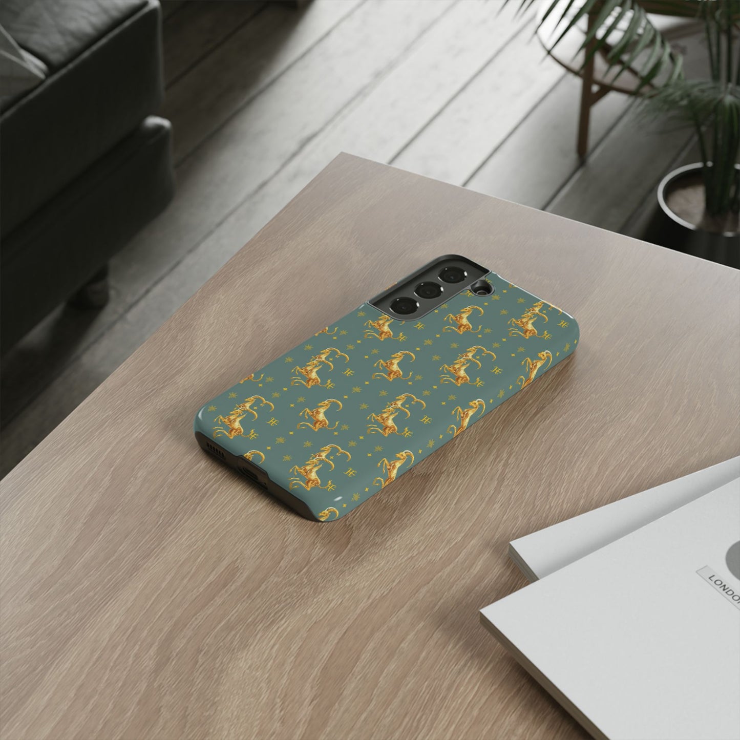 Tough Cases, Capricorn, Zodiac v1, Metal Pattern