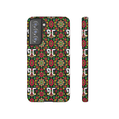 Tough Cases, Gemini, Zodiac v4, Flower Pattern