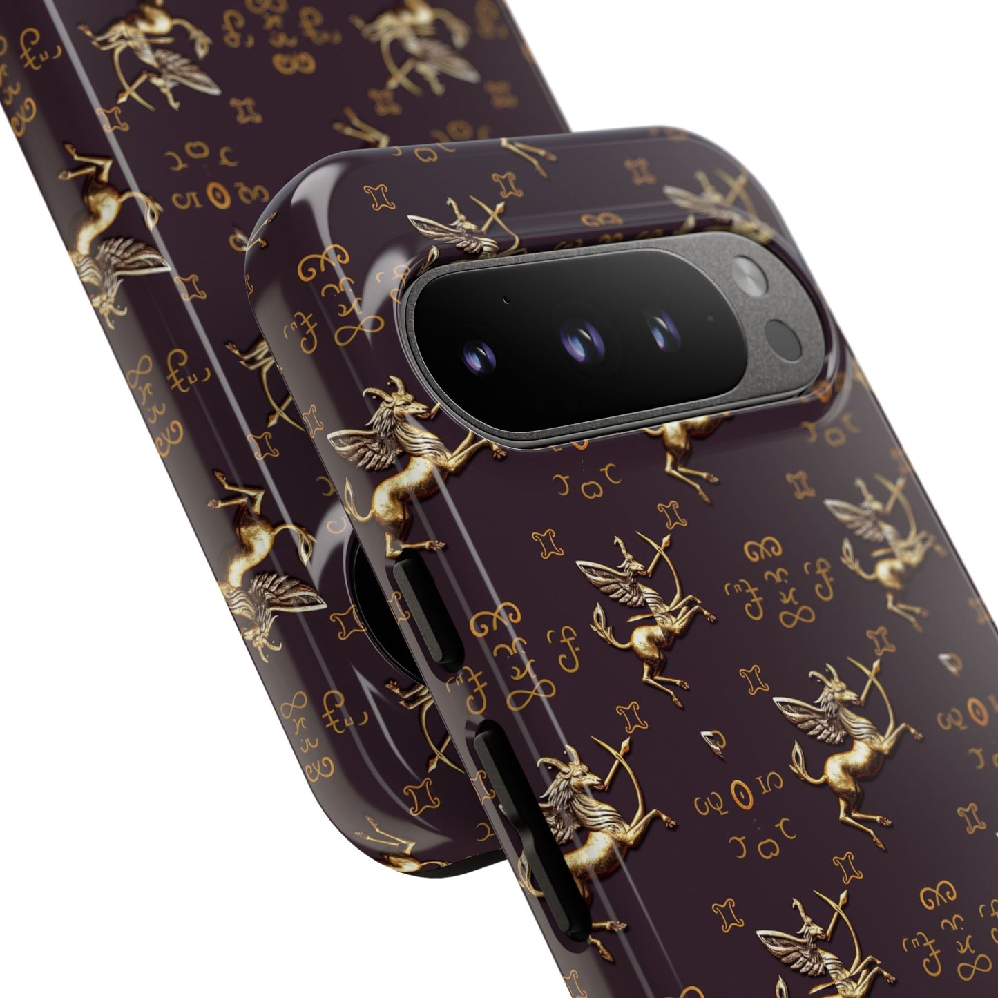 Tough Cases, Sagittarius, Zodiac v3, Metal Pattern