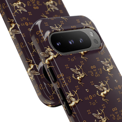 Tough Cases, Sagittarius, Zodiac v3, Metal Pattern