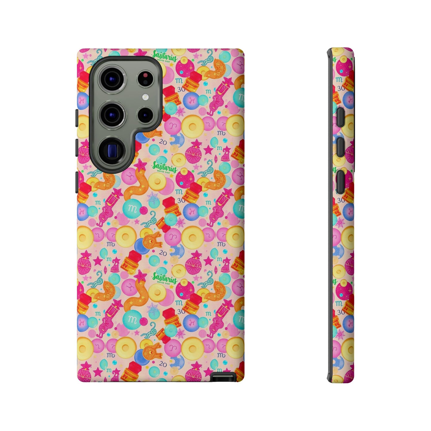 Tough Cases, Sagittarius, Zodiac v2, Bubble Pattern