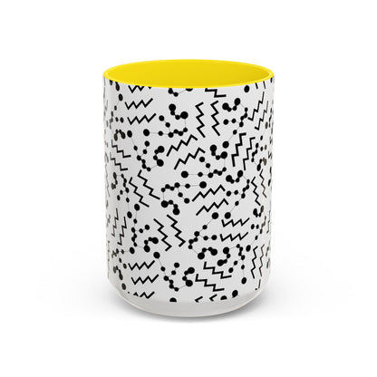 Accent Coffee Mug with the Aquarius sign (11, 15oz)