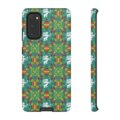Tough Cases, Sagittarius, Zodiac, Flower Pattern
