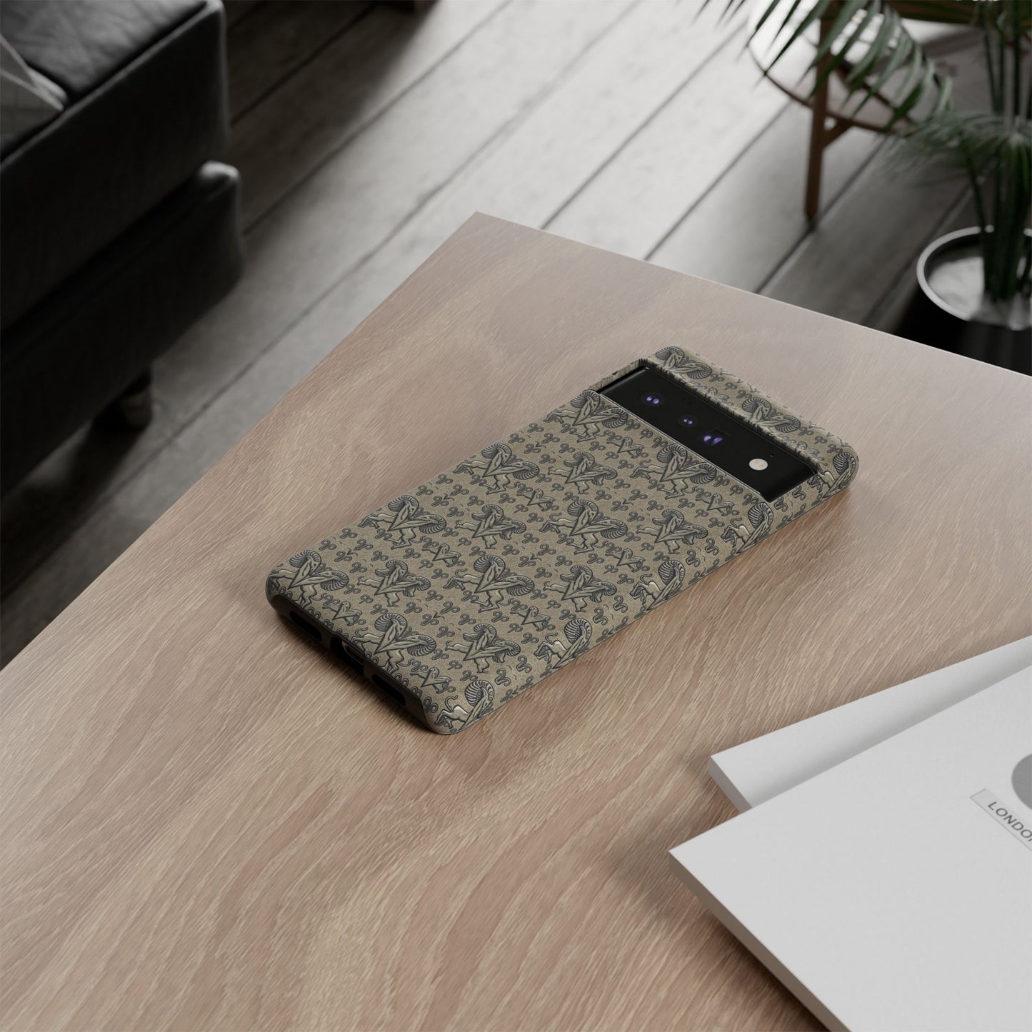 Tough Cases, Aries, Zodiac, Metal Pattern
