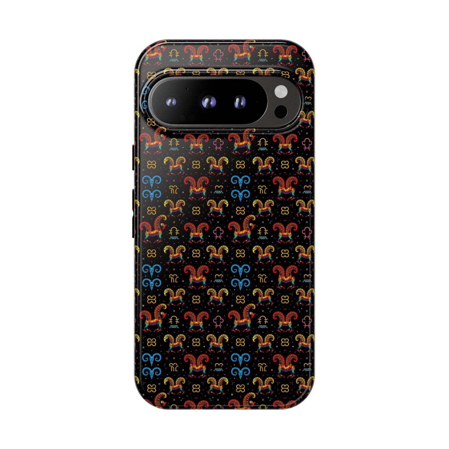 Tough Cases, Aries, Zodiac v1, Metal Pattern