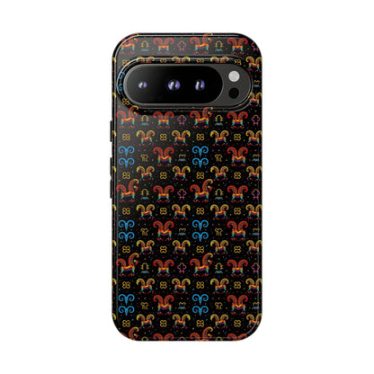 Tough Cases, Aries, Zodiac v1, Metal Pattern