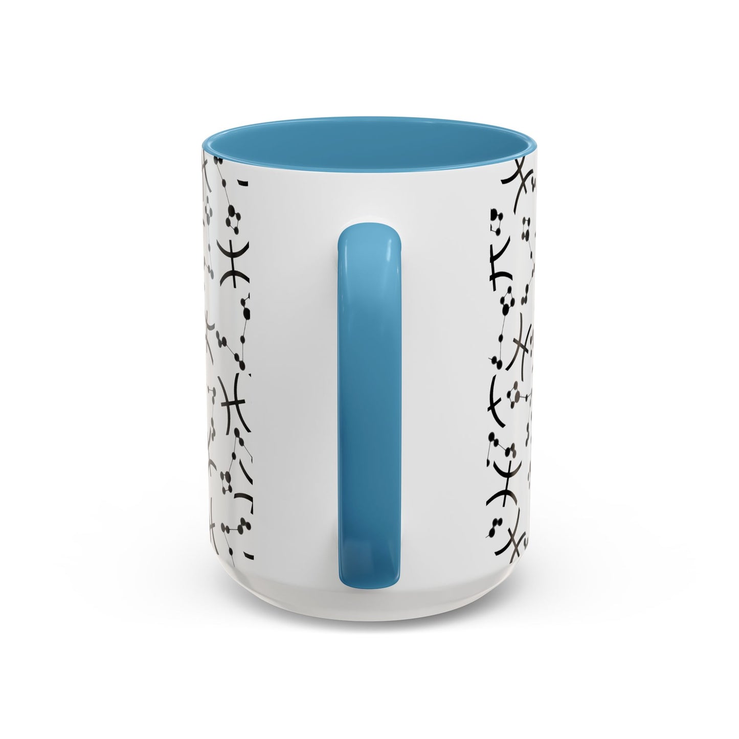 Accent Coffee Mug with the Pisces sign (11, 15oz)