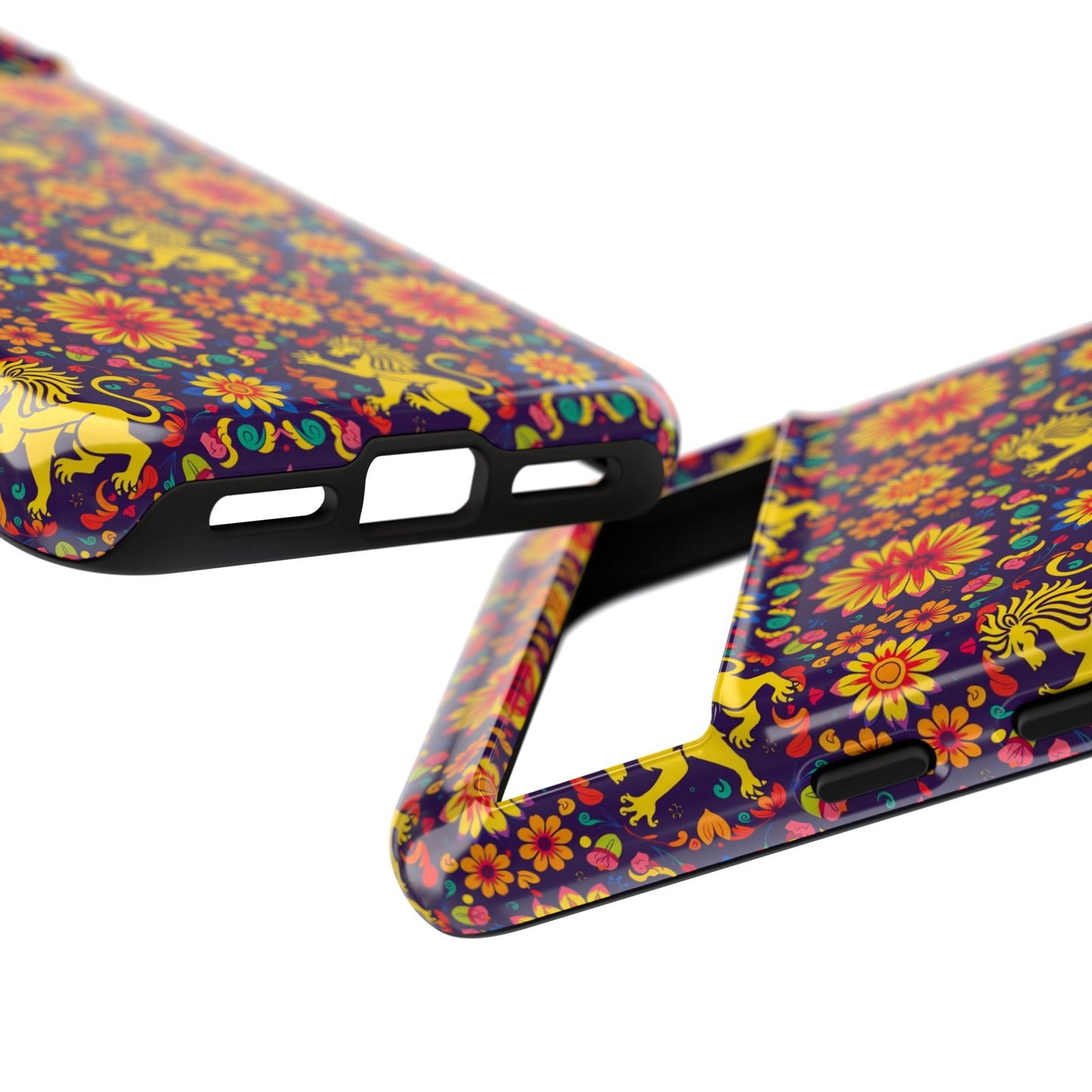 Tough Cases, Leo, Zodiac, Flower Pattern