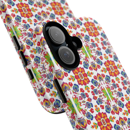 Tough Cases, Libra, Zodiac v1, Flower Pattern