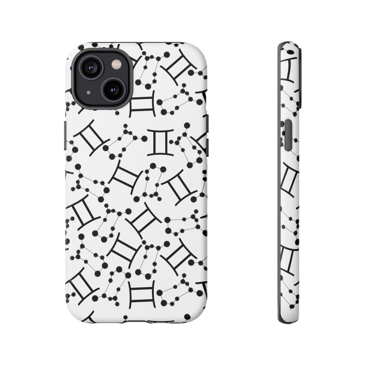 Tough Cases with the Gemini Zodiac sign for iPhone, Samsung Galaxy, and Google Pixel devices