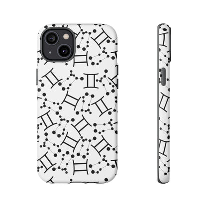 Tough Cases with the Gemini Zodiac sign for iPhone, Samsung Galaxy, and Google Pixel devices