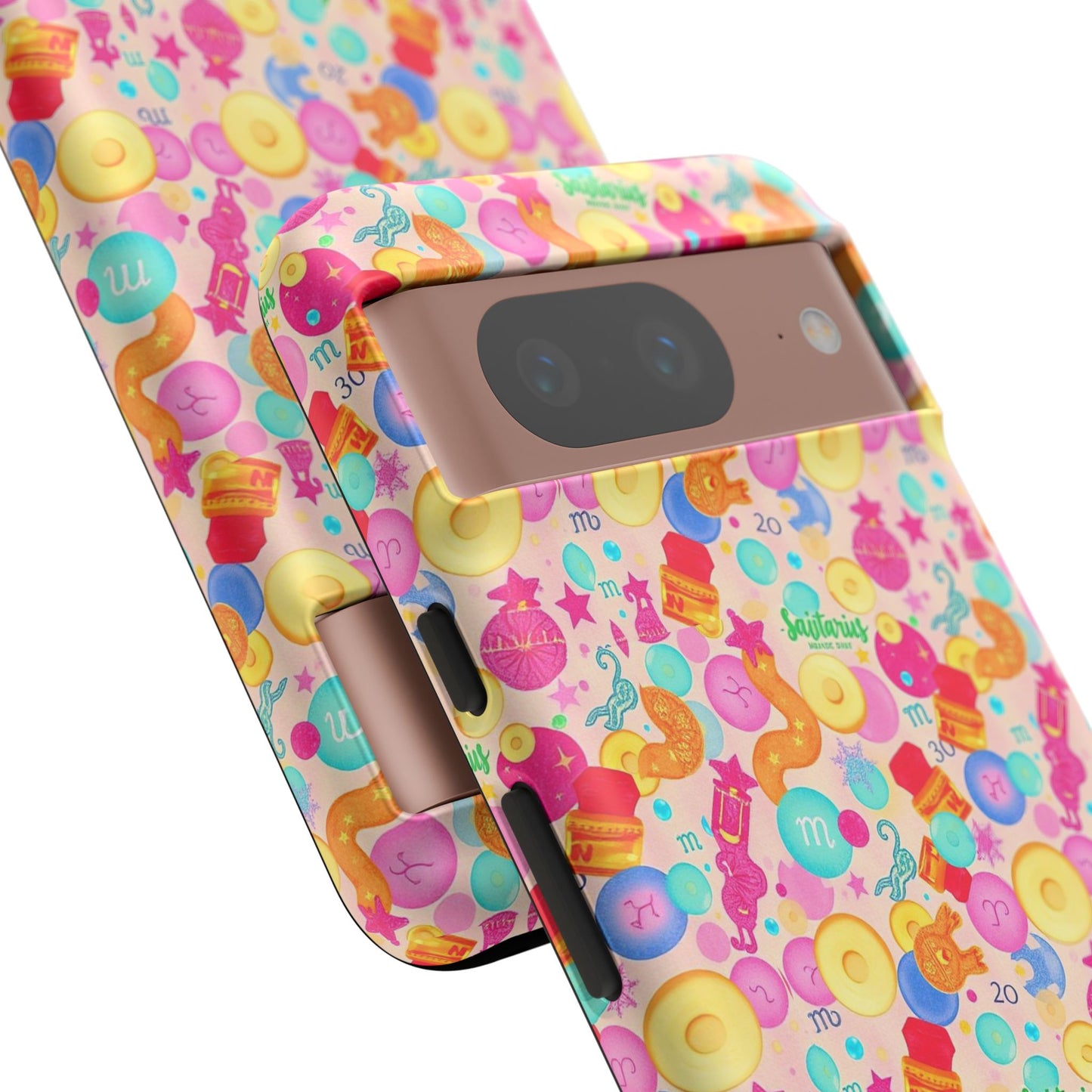 Tough Cases, Sagittarius, Zodiac v2, Bubble Pattern