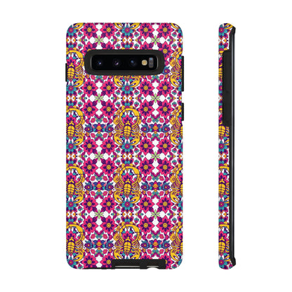 Tough Cases, Scorpio, Zodiac v2, Flower Pattern