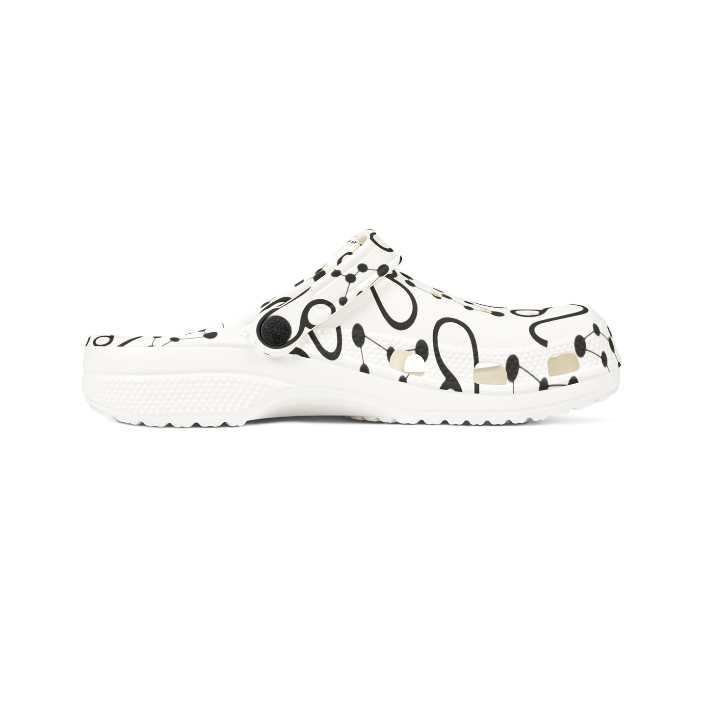 EVA Foam Rubber Shoes (AOP), Material 100% EVA, Leo Zodiac Design