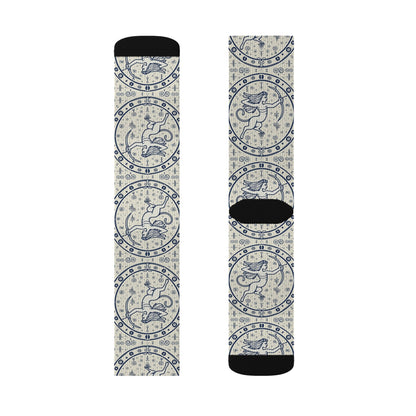 Sublimation Socks, Sagittarius, Zodiac v1, Pattern